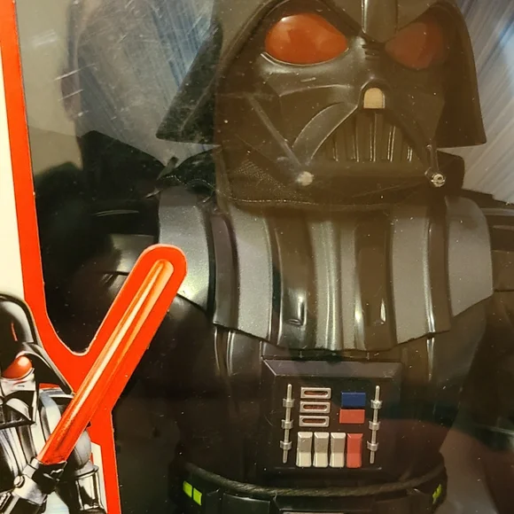 Star Wars Galactic Heroes Mega Mighties Darth Vader 10-Inch Action Figure Hasbro - Picture 10 of 13